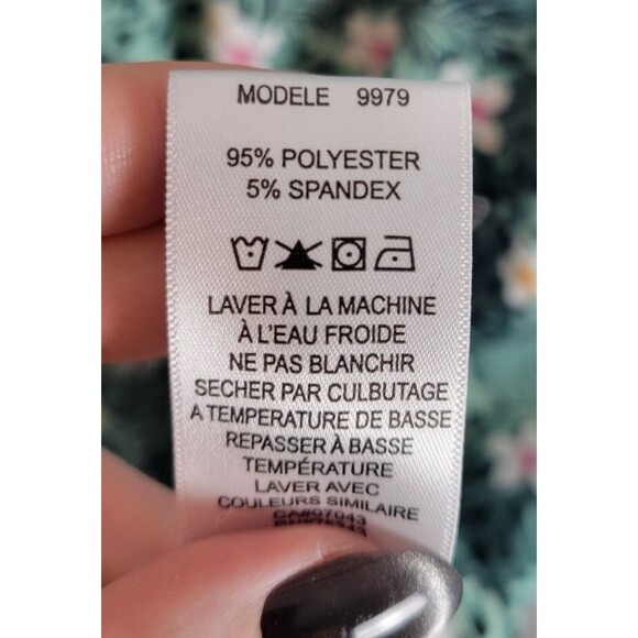 Cynthia Rowley Tropical Floral Midi Dress Size M - Picture 7 of 8